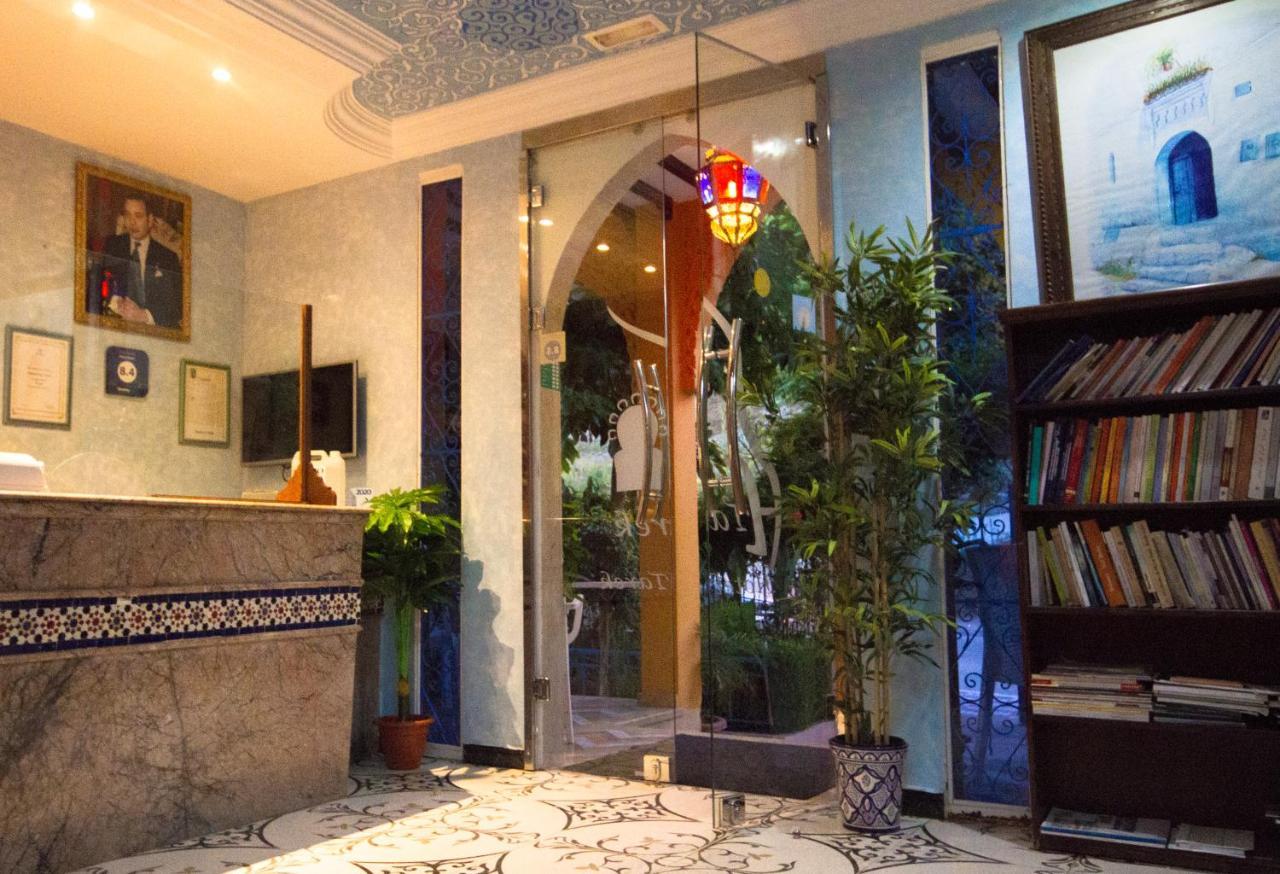 Hotel Tarek شفشاون المظهر الخارجي الصورة