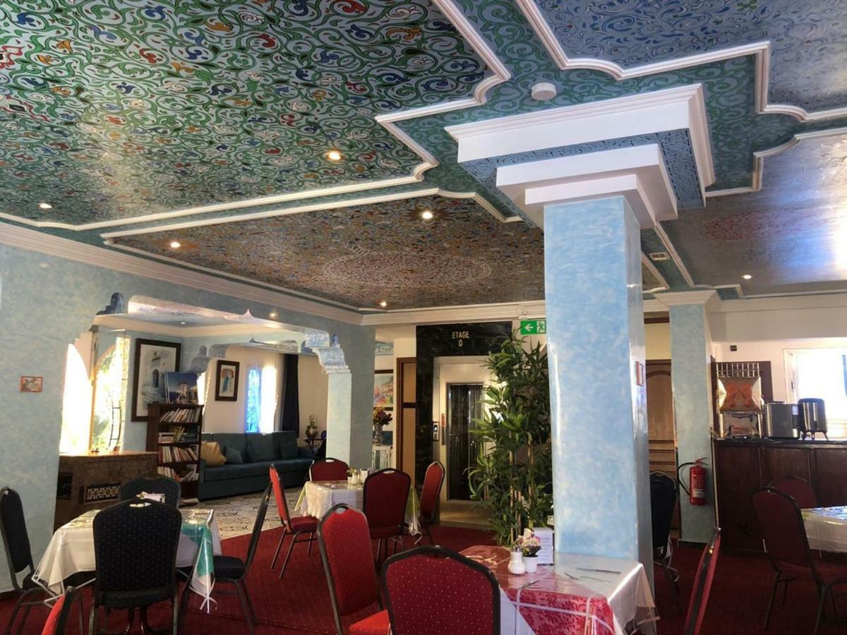 Hotel Tarek شفشاون المظهر الخارجي الصورة
